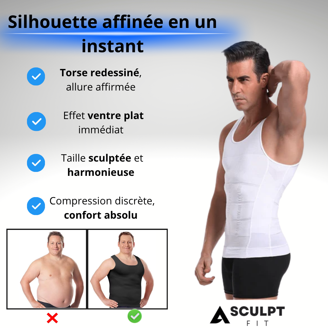 Sculpt Fit - Débardeur Gainant Homme